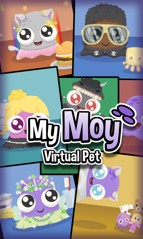 اسکرین شات 1 بازی My Moy - Virtual Pet Game
