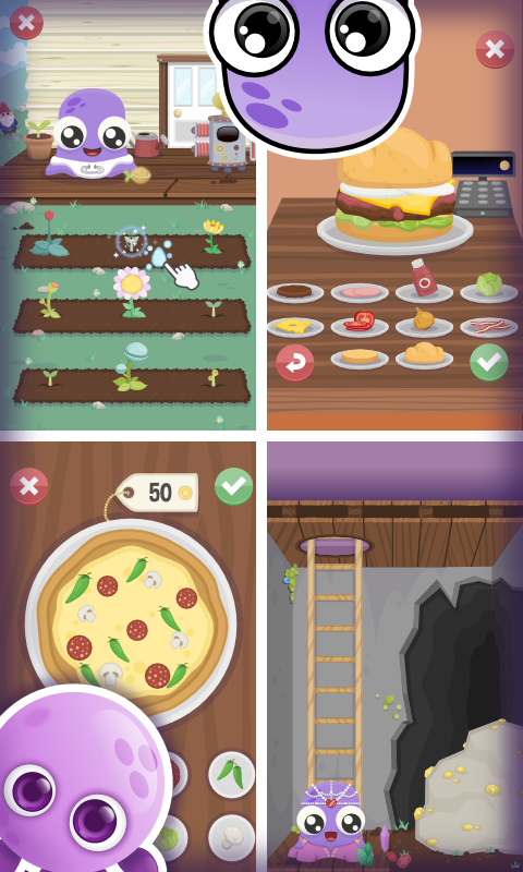 اسکرین شات 5 بازی My Moy - Virtual Pet Game