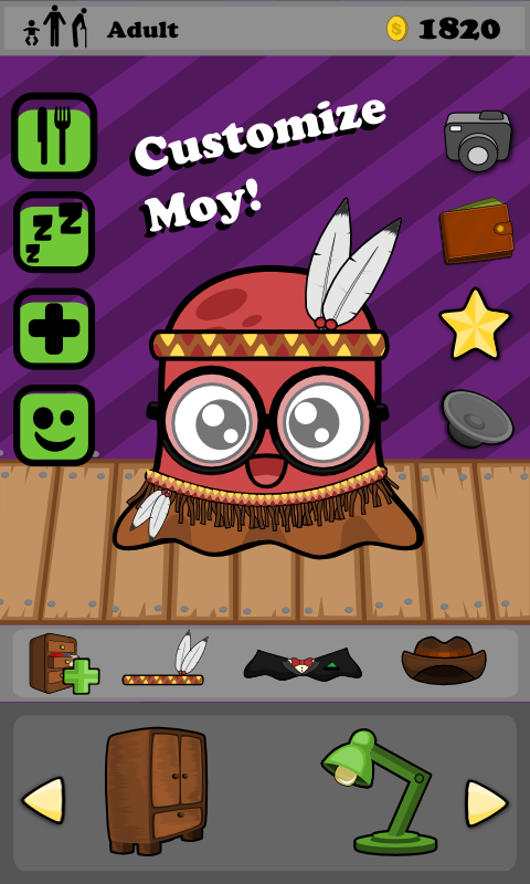 اسکرین شات 4 بازی Moy - Virtual Pet Game