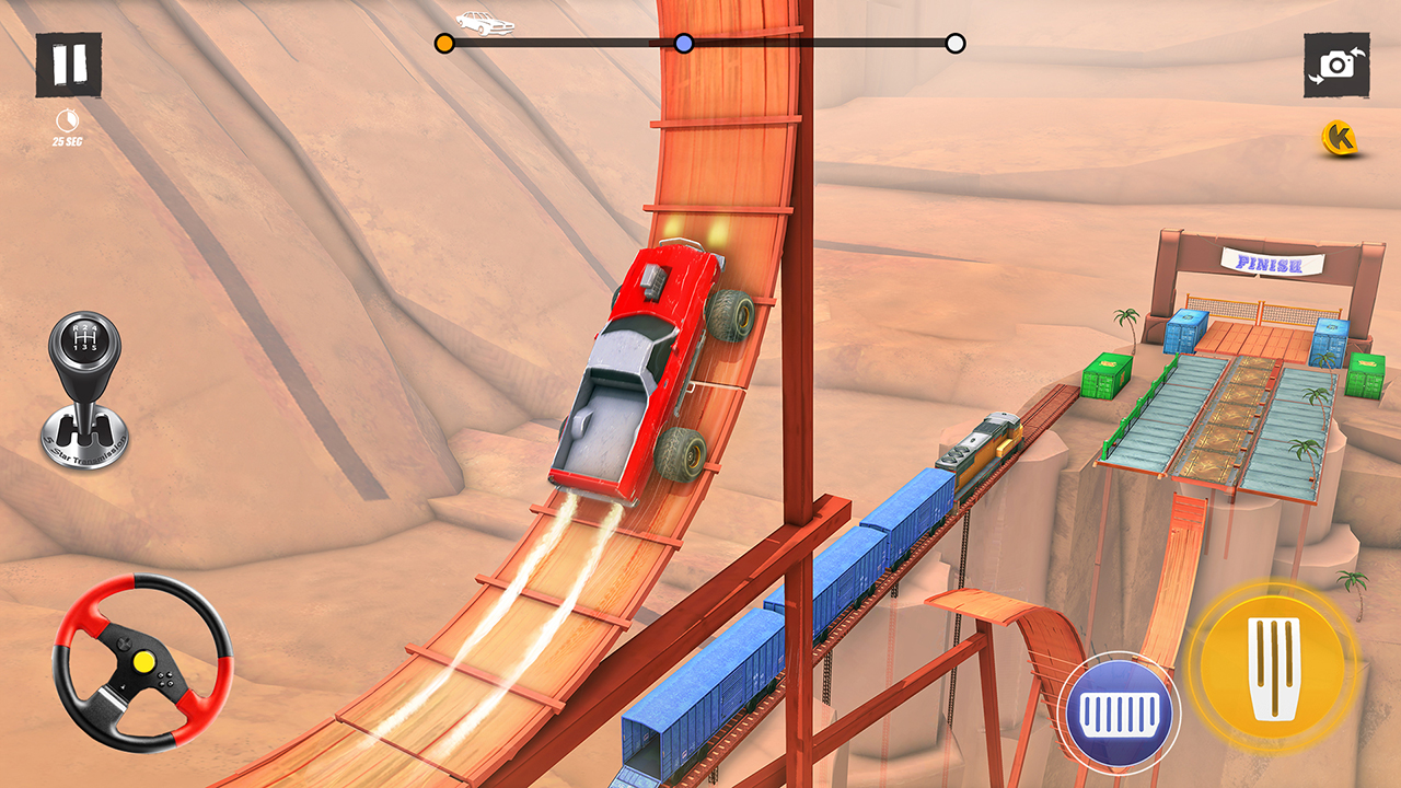 اسکرین شات 5 بازی Car Stunt Games 3D Car Games