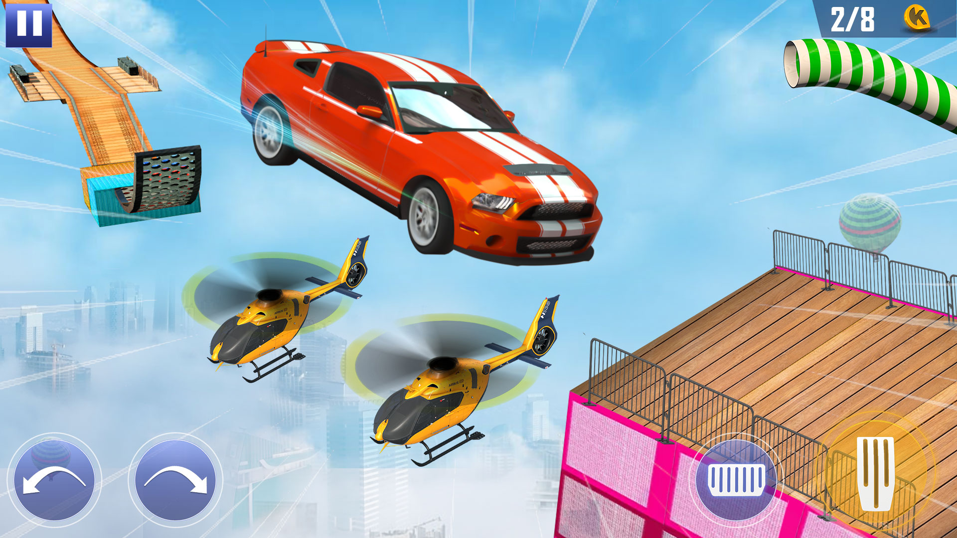 اسکرین شات 6 بازی Car Stunt Games 3D Car Games