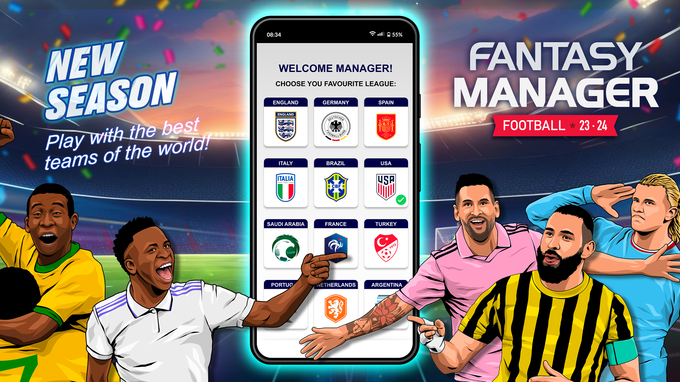 اسکرین شات 6 بازی Fantasy Soccer Manager 2025