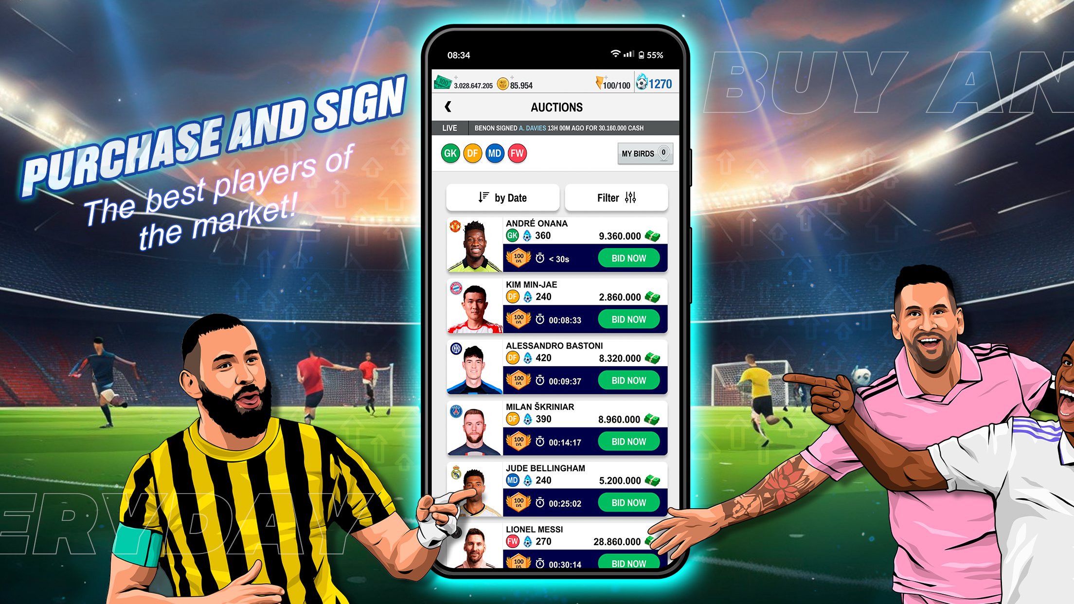 اسکرین شات 2 بازی Fantasy Soccer Manager 2025