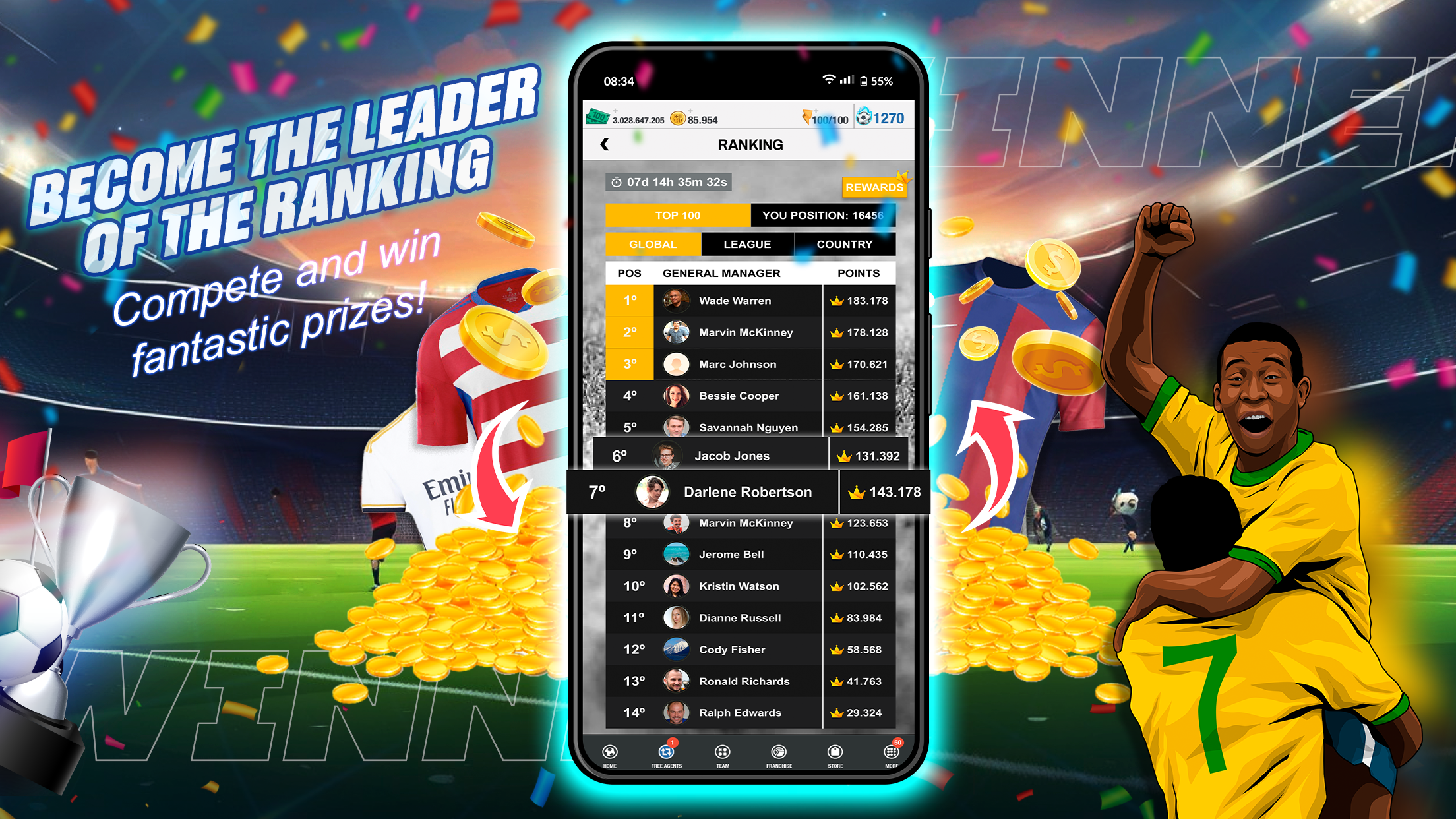 اسکرین شات 3 بازی Fantasy Soccer Manager 2025
