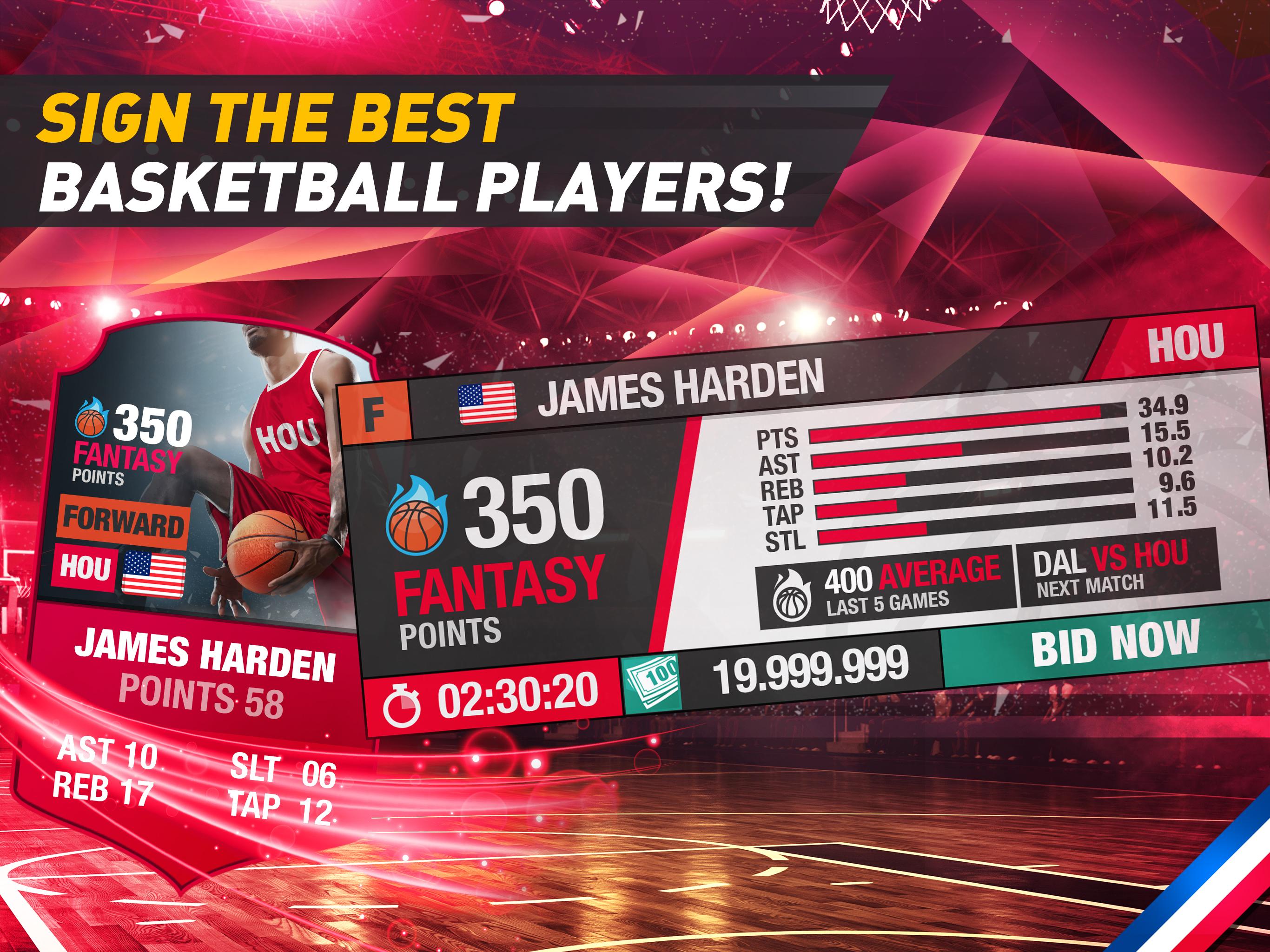 اسکرین شات 5 بازی Basketball Fantasy Manager NBA