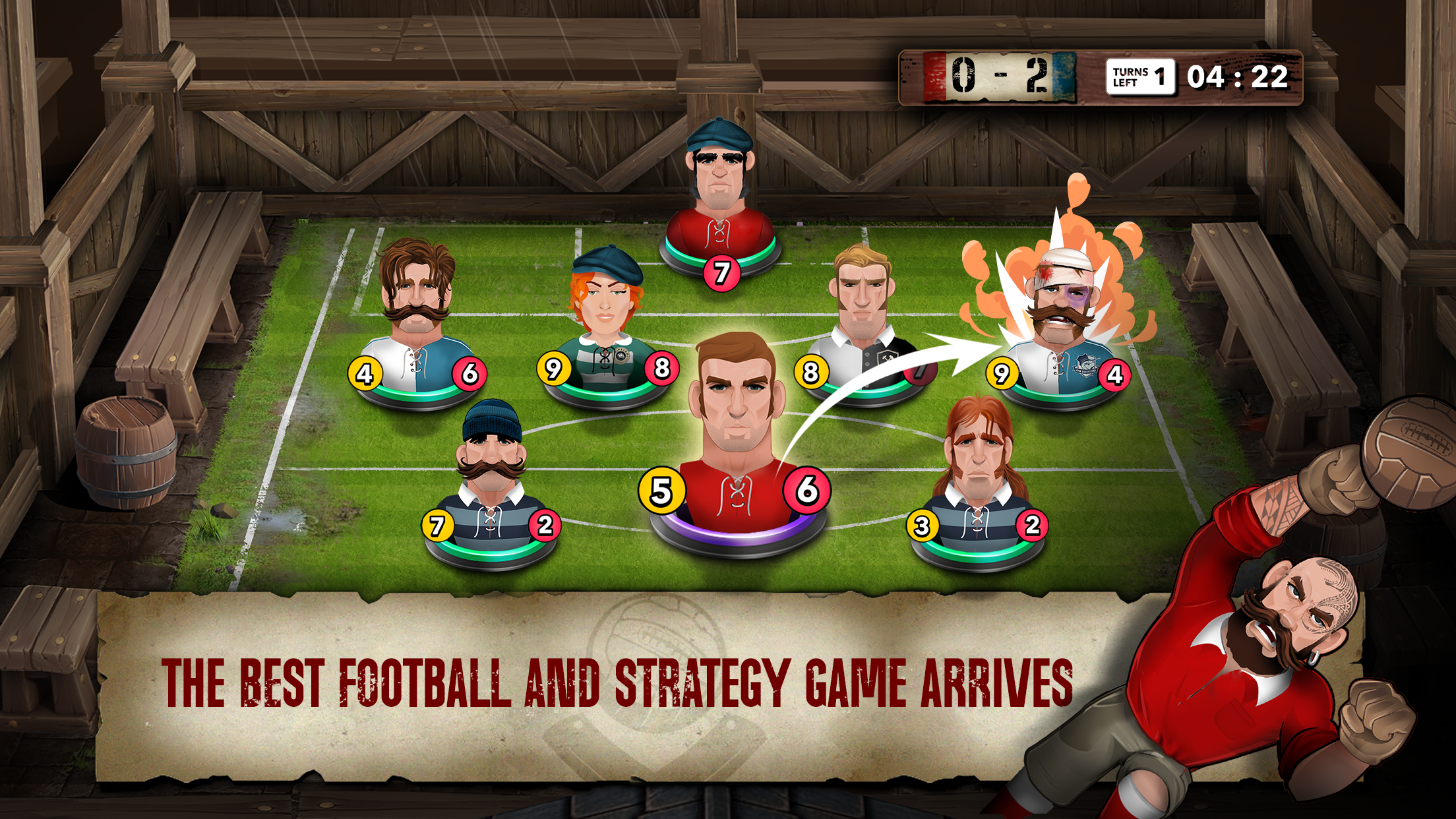اسکرین شات 2 بازی Retro Stars: Soccer Origins