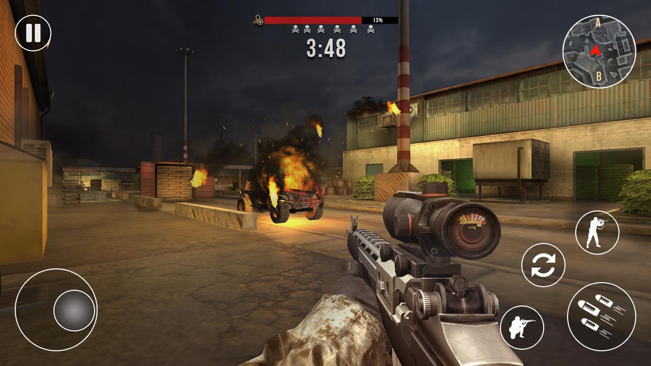 اسکرین شات 6 بازی Squad Sniper Shooting Games