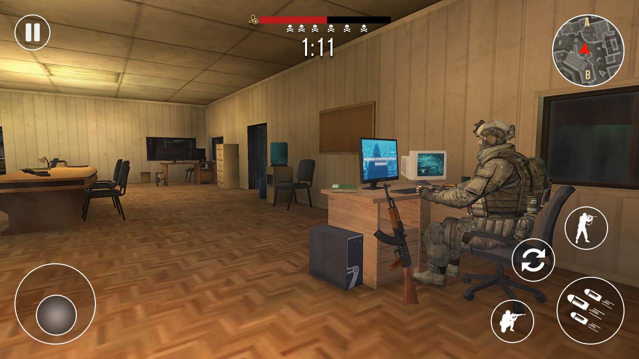 اسکرین شات 4 بازی Squad Sniper Shooting Games