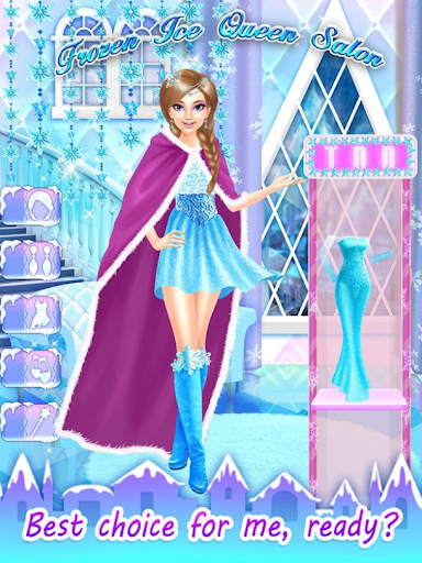 اسکرین شات 5 بازی Ice Princess Makeup Spa Salon : Frozen Queen Games