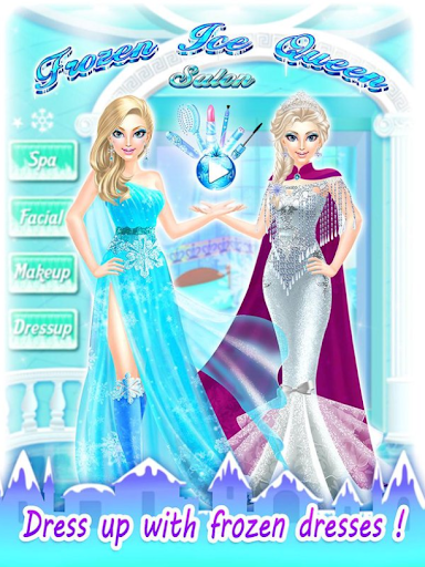 اسکرین شات 3 بازی Ice Princess Makeup Spa Salon : Frozen Queen Games