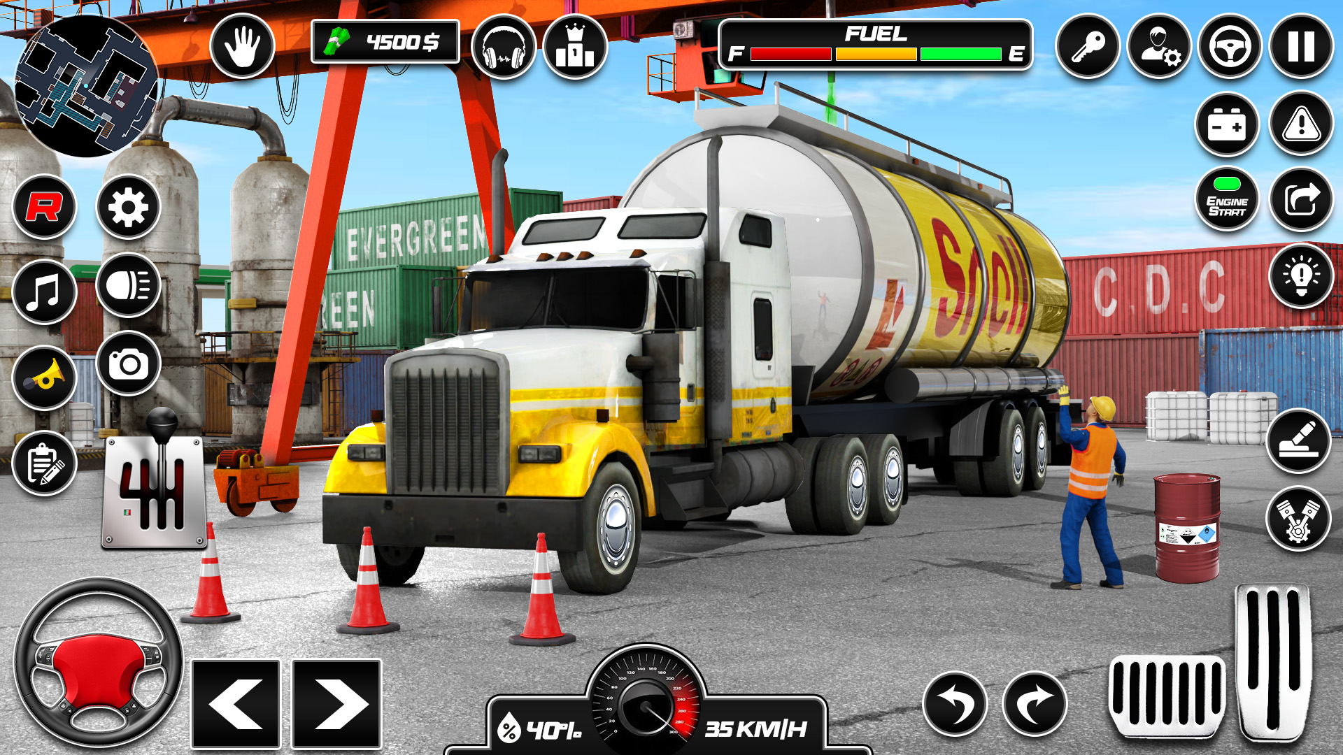 اسکرین شات 6 برنامه Car Transporter 3d:Truck Games