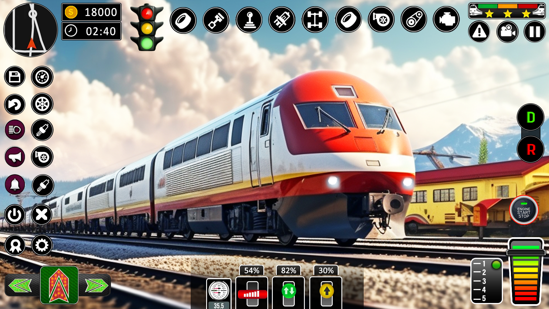 اسکرین شات 4 بازی City Train Game: Train Driving