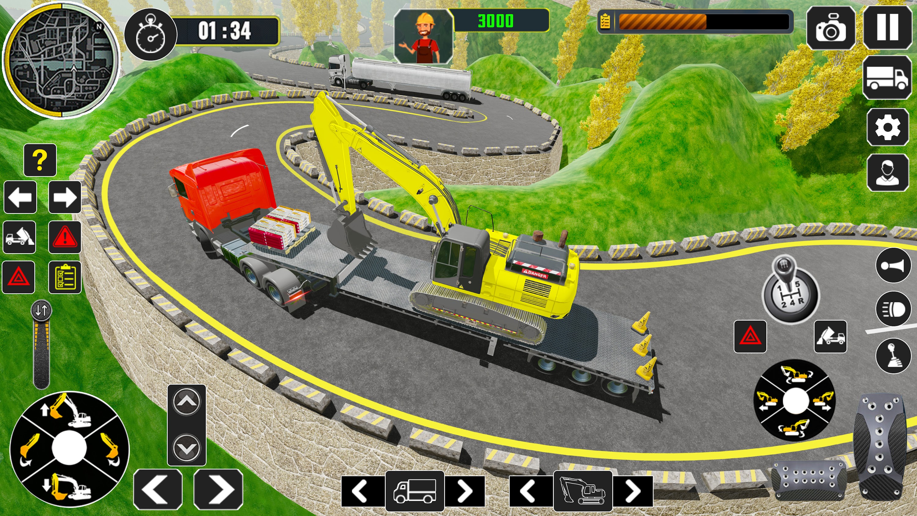 اسکرین شات 6 بازی Excavator Construction Game