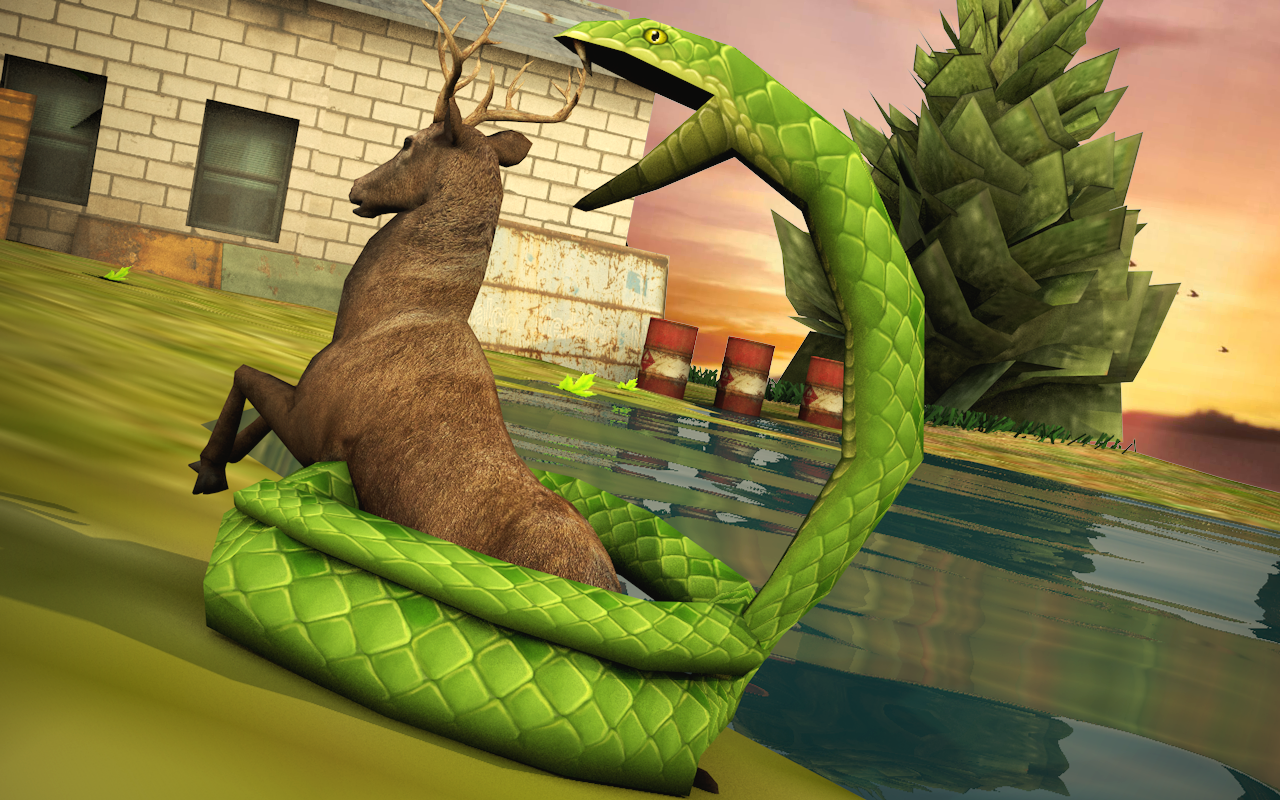 اسکرین شات 4 بازی Snake simulator: Snake Games