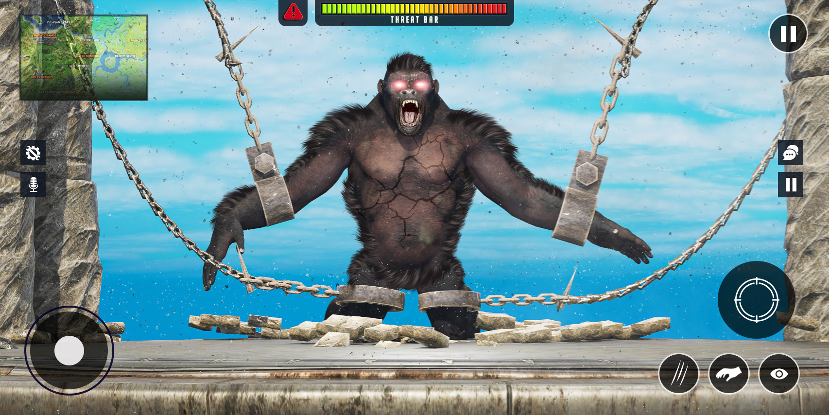 اسکرین شات 1 بازی Wild Forest Gorilla Games