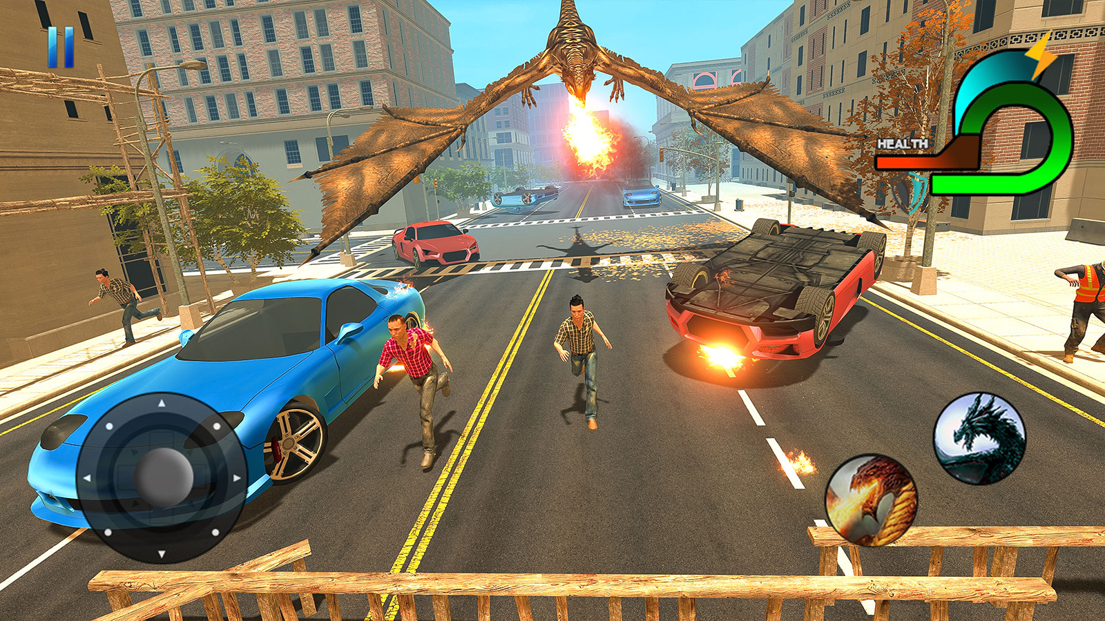 اسکرین شات 2 بازی Flying Dragon Simulator Games