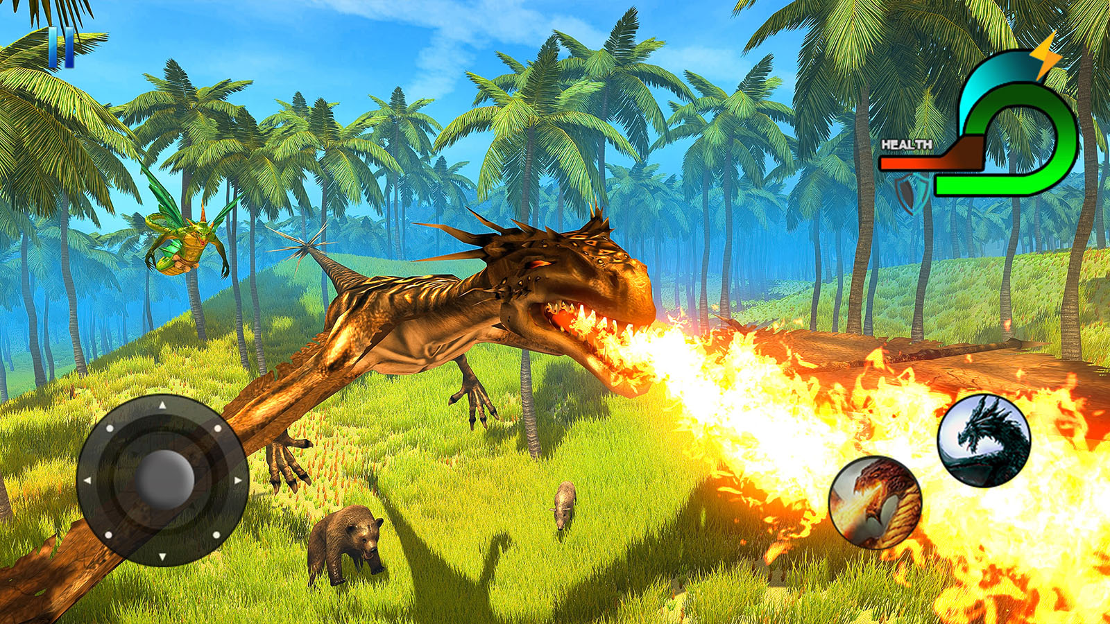 اسکرین شات 1 بازی Flying Dragon Simulator Games