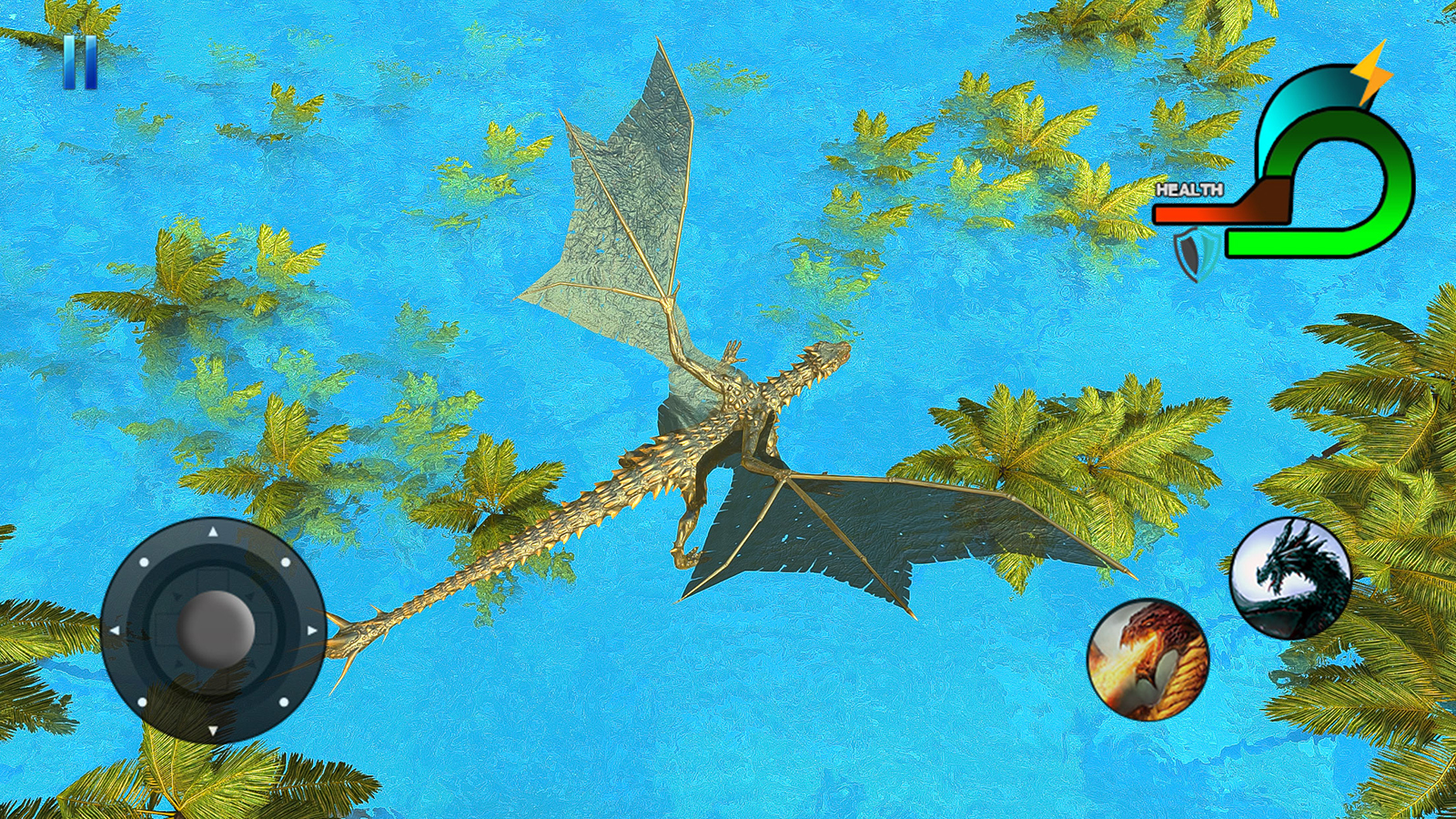 اسکرین شات 4 بازی Flying Dragon Simulator Games
