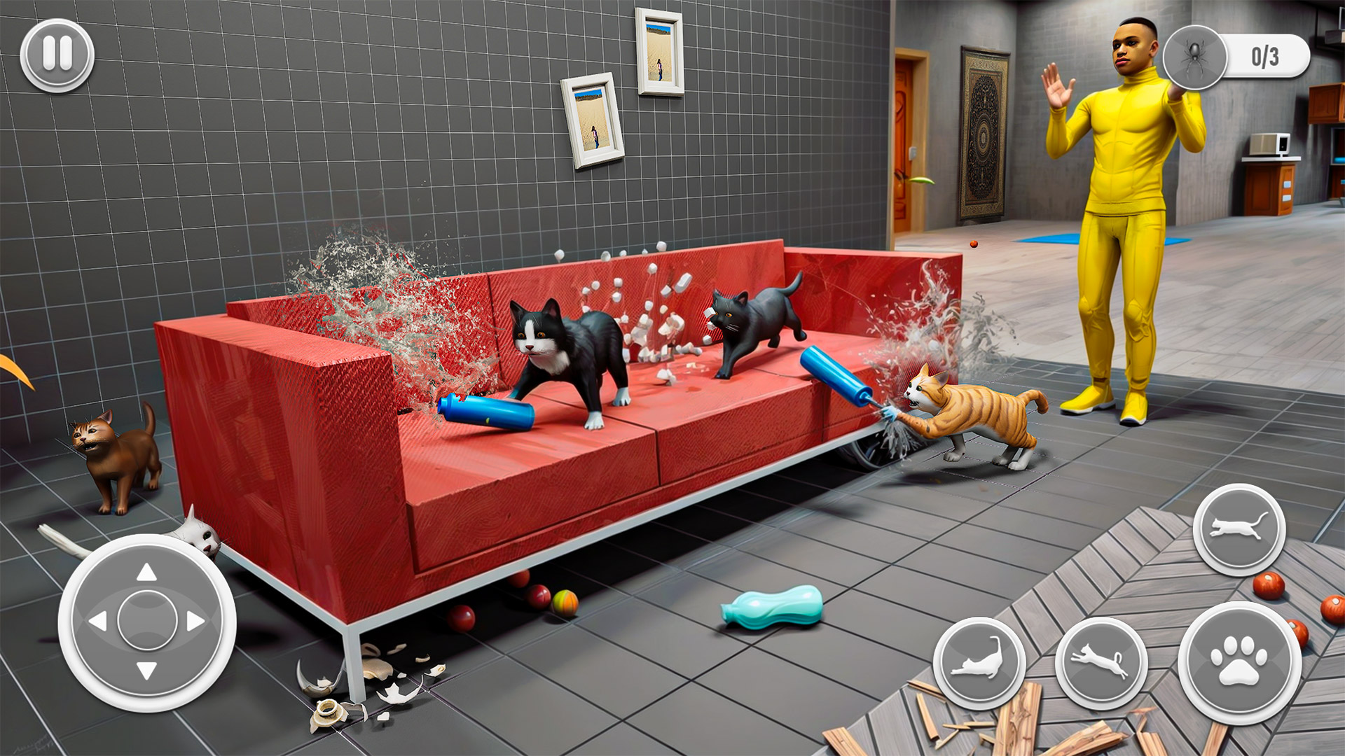 اسکرین شات 1 بازی Pet Cat Simulator kitty Games