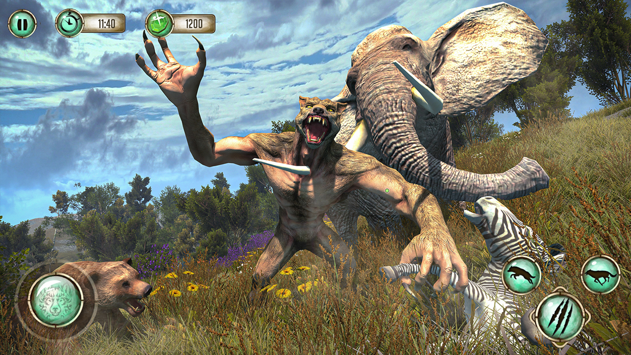 اسکرین شات 5 بازی Forest Wild Werewolf Hunting