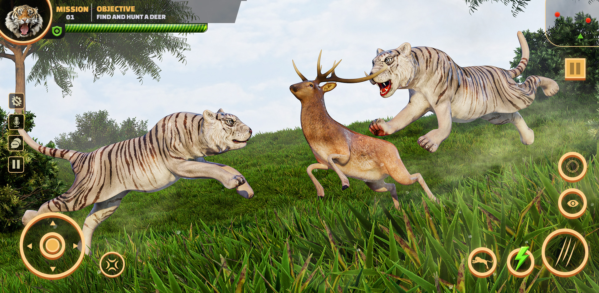 اسکرین شات 2 بازی Wild Cheetah Offline Sim Game