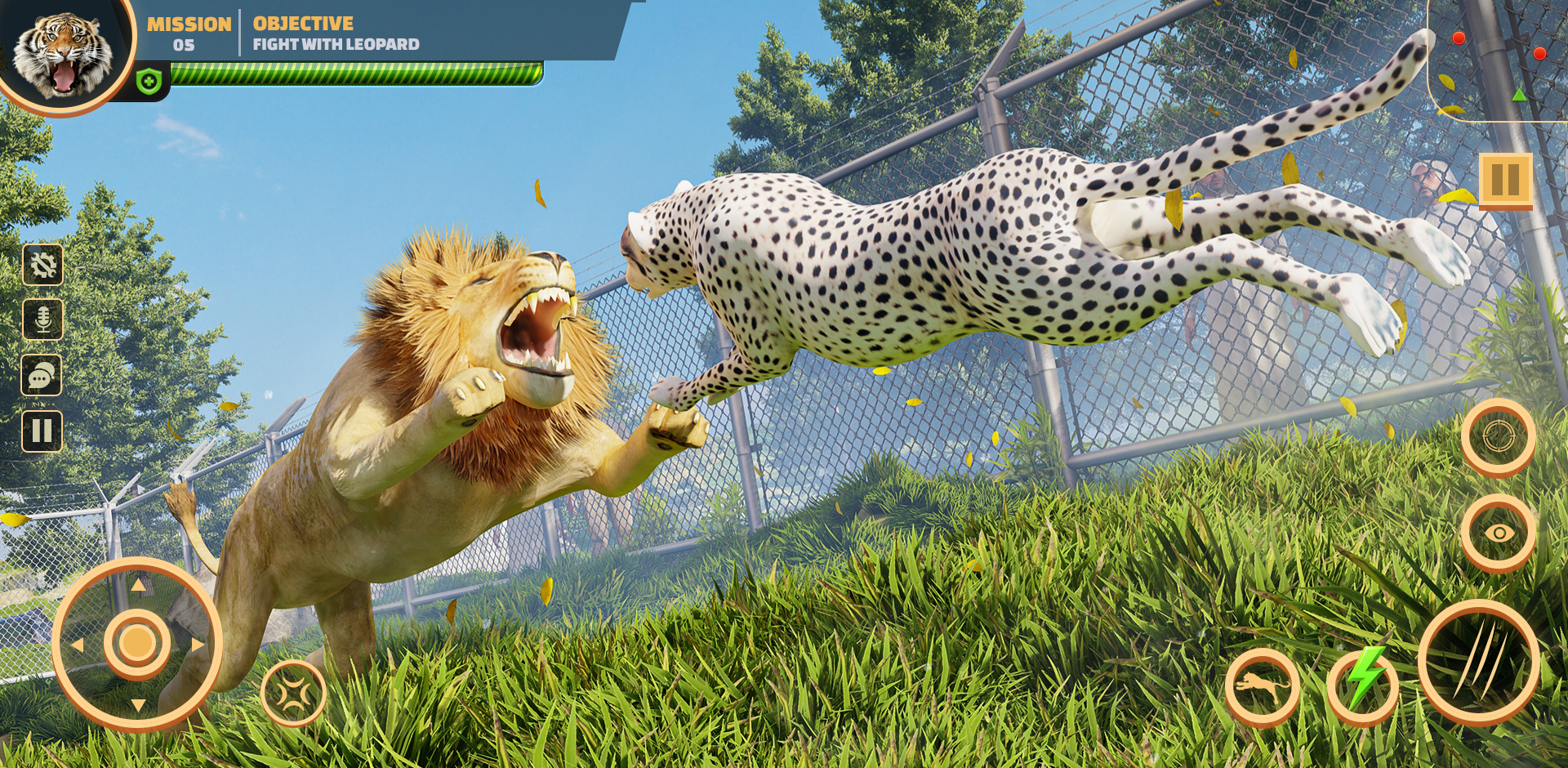 اسکرین شات 3 بازی Wild Cheetah Offline Sim Game