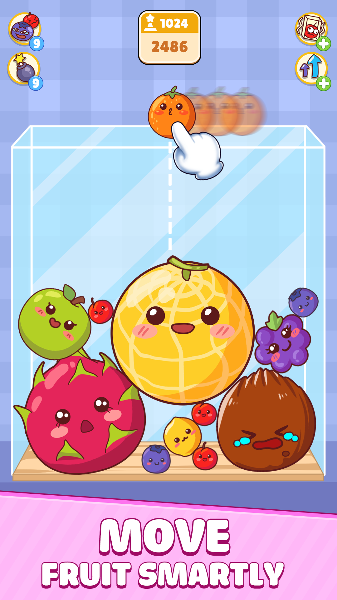 اسکرین شات 1 بازی Fruit Merge: Drop Master