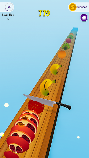 اسکرین شات 2 بازی Perfect Fruit Slicer - Veggies Chop slices