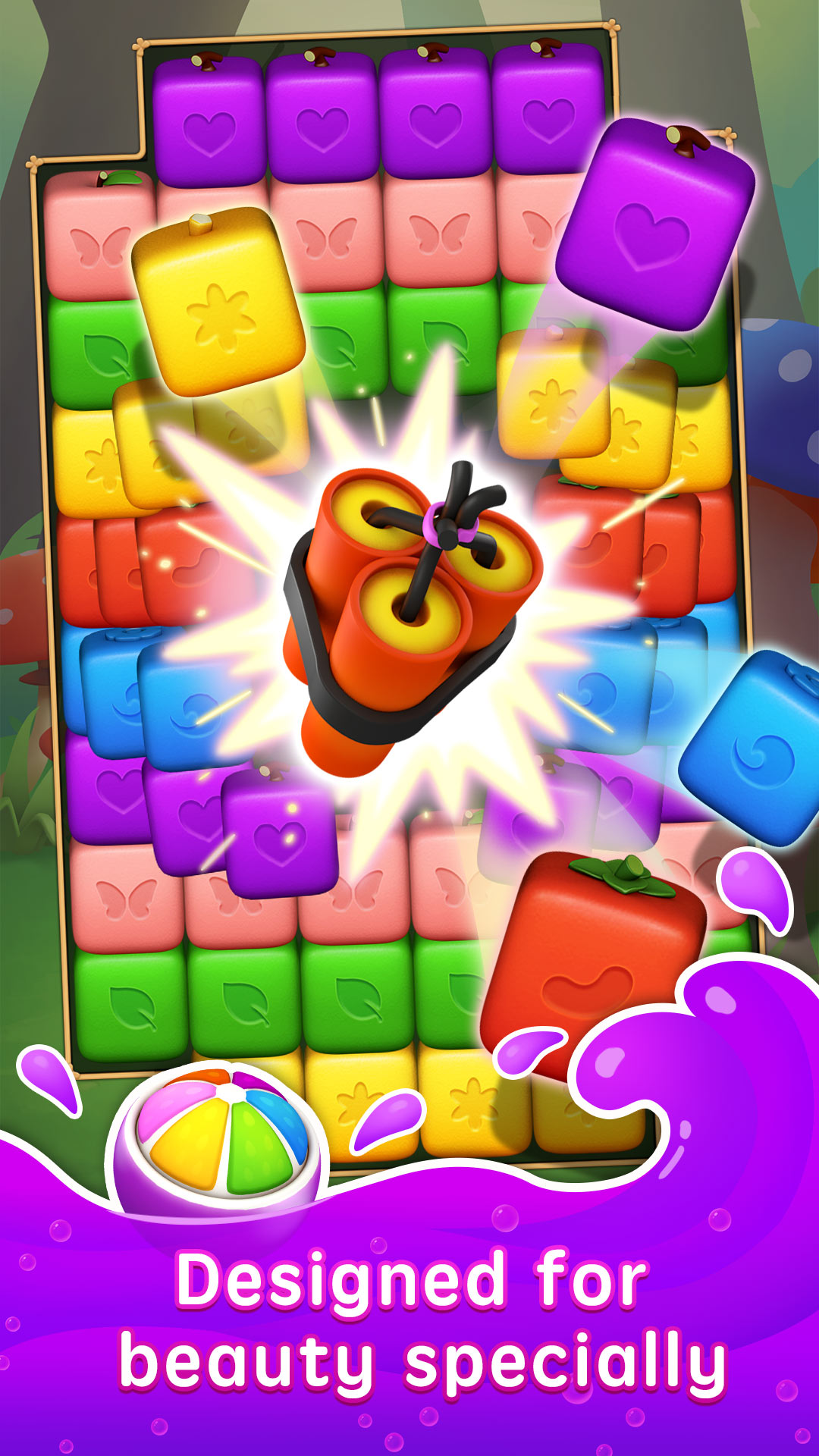اسکرین شات 3 بازی Fruit Block Friends
