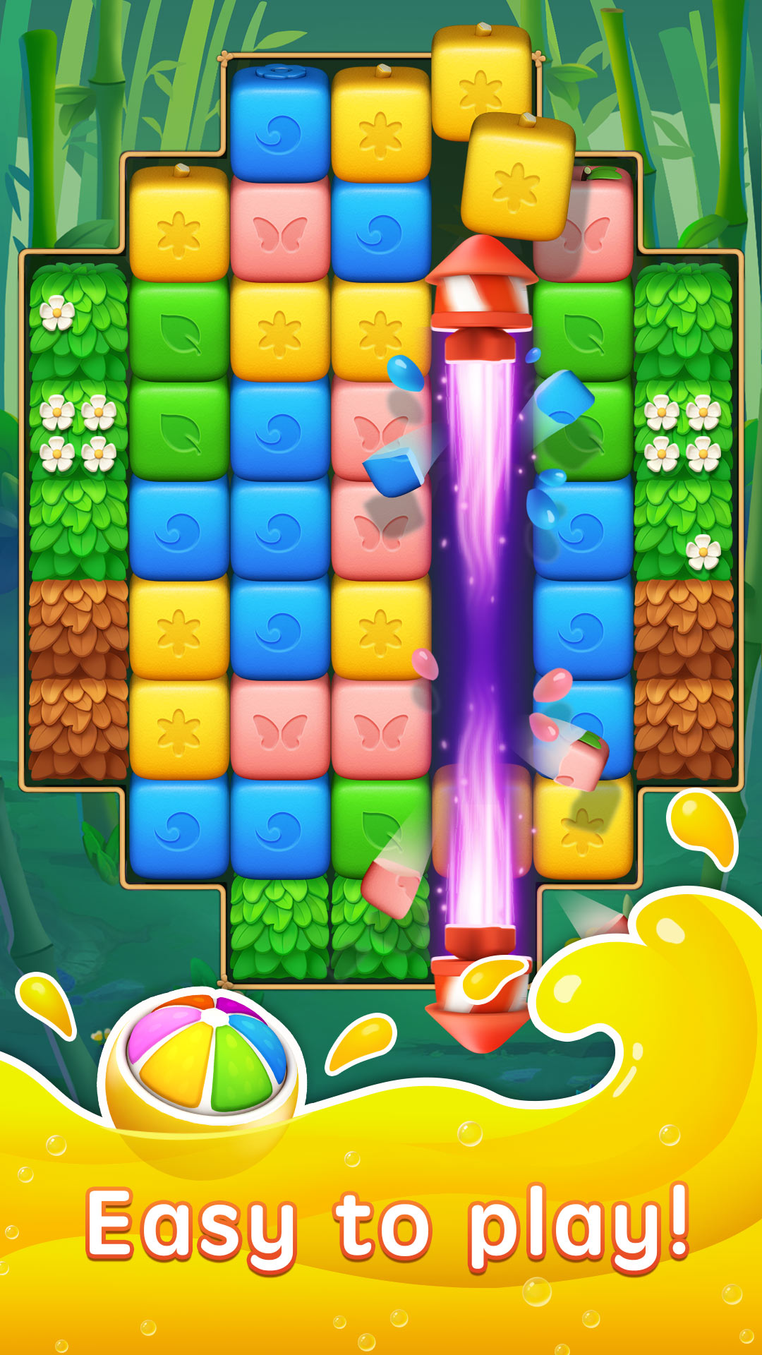 اسکرین شات 5 بازی Fruit Block Friends