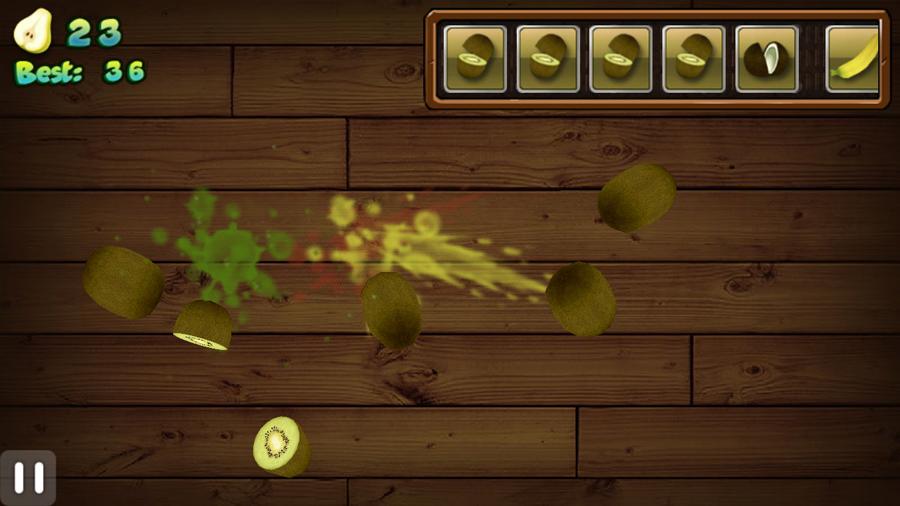 اسکرین شات 4 بازی Fruit Cut 3D