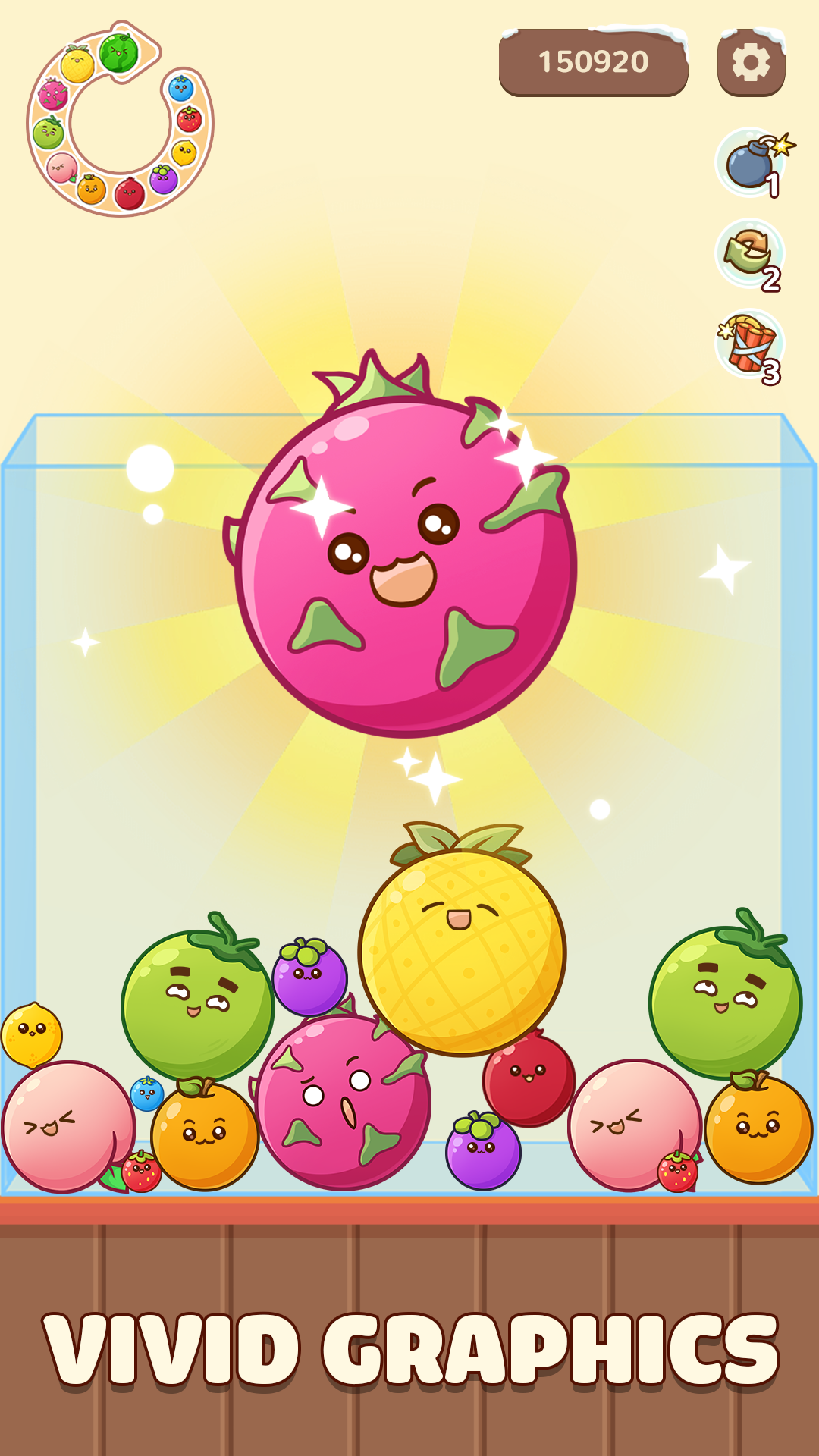 اسکرین شات 1 بازی Fruit Fusion Fun
