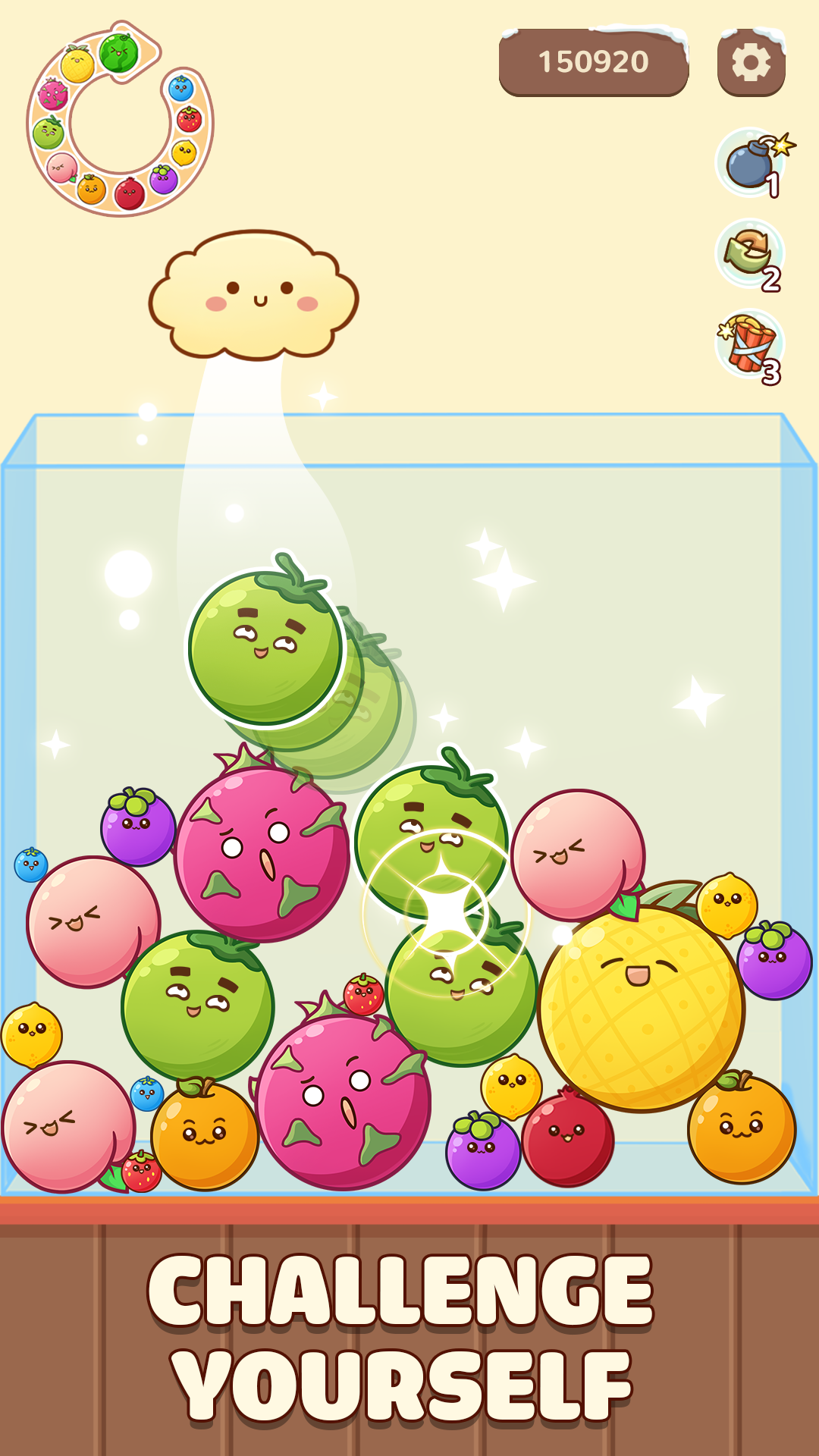 اسکرین شات 3 بازی Fruit Fusion Fun