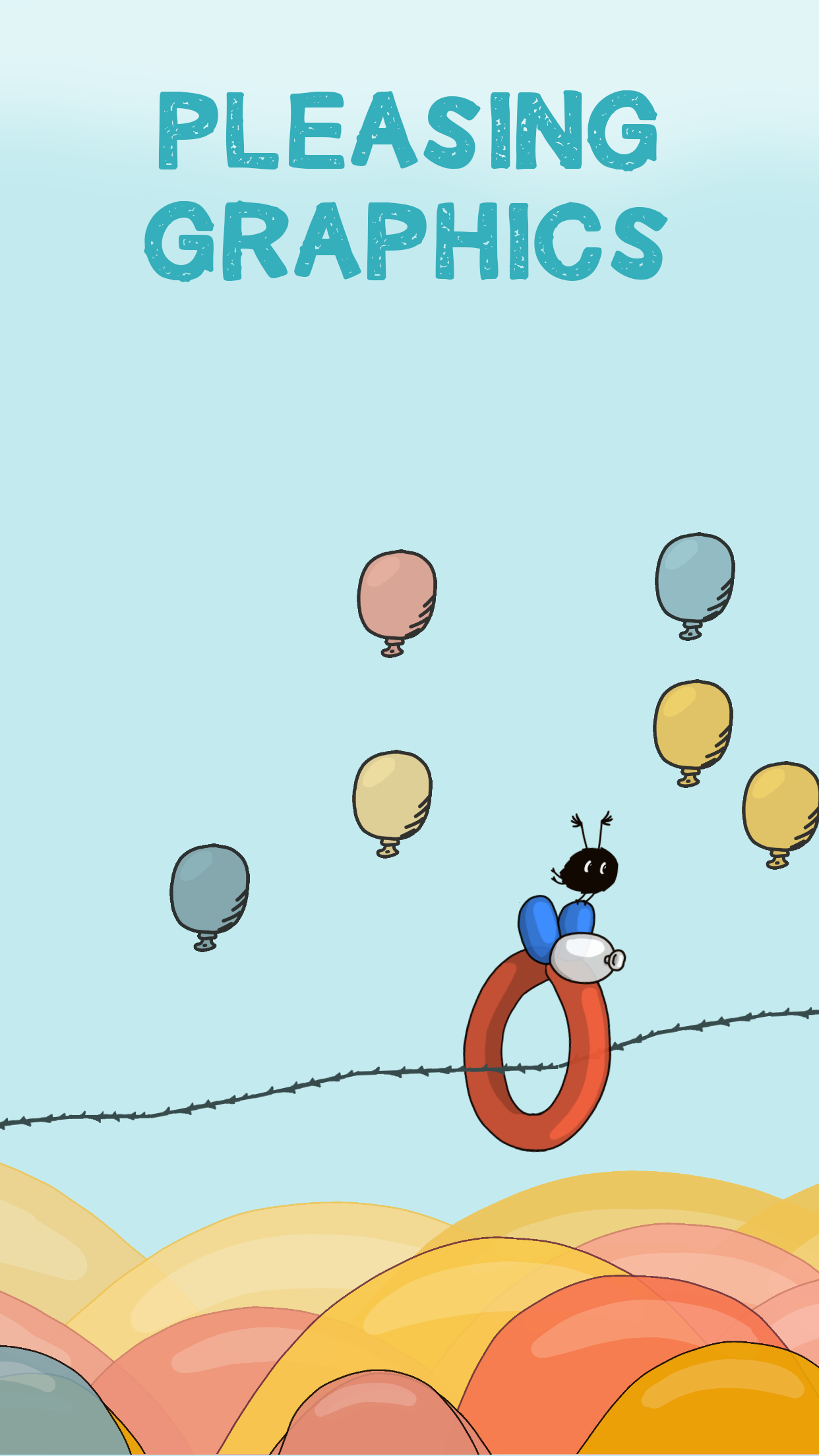 اسکرین شات 4 بازی Balloon FRVR - Tap to Flap and
