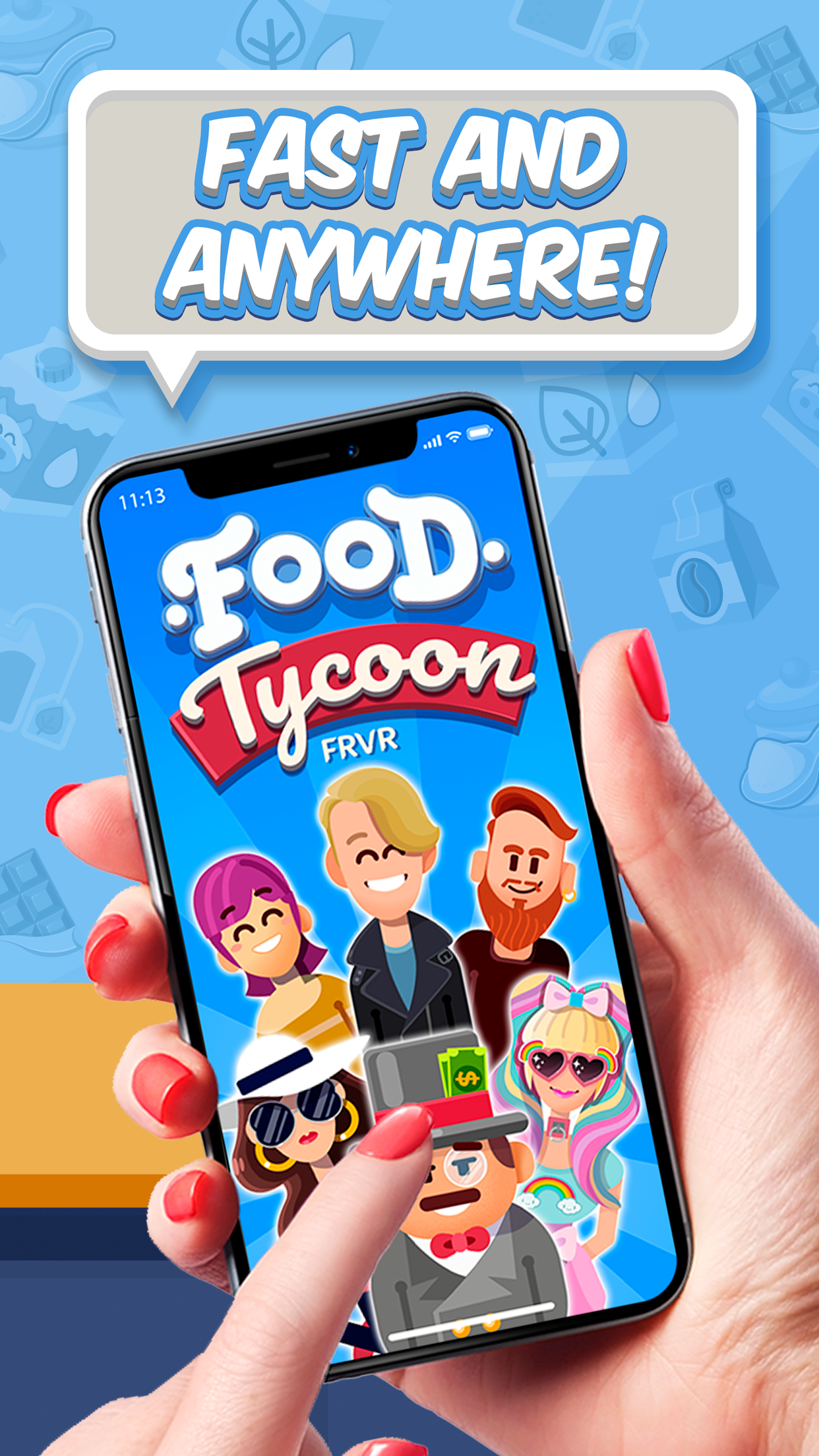 اسکرین شات 2 بازی Food Tycoon FRVR