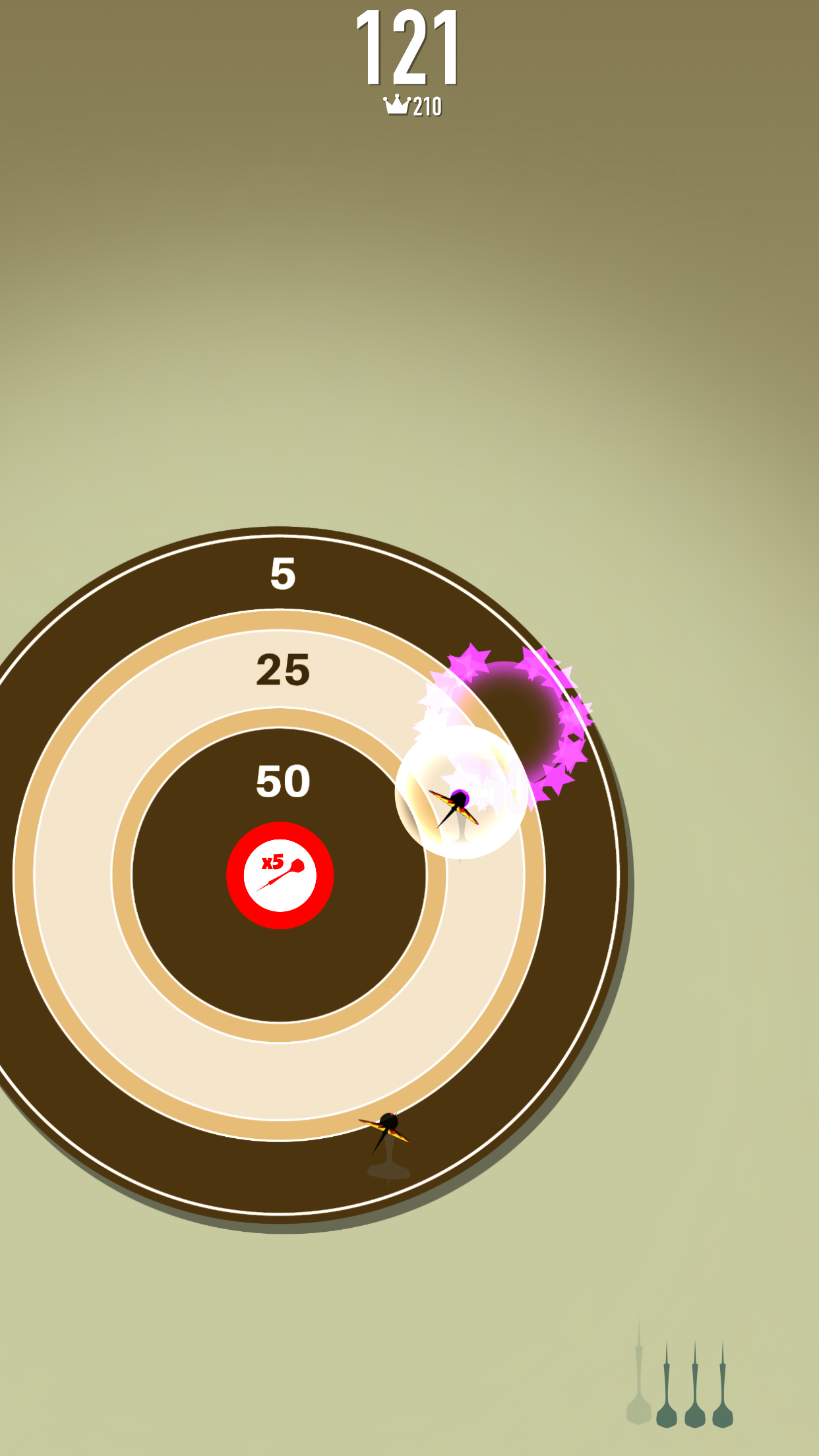 اسکرین شات 4 بازی Darts FRVR - Master of the Dar