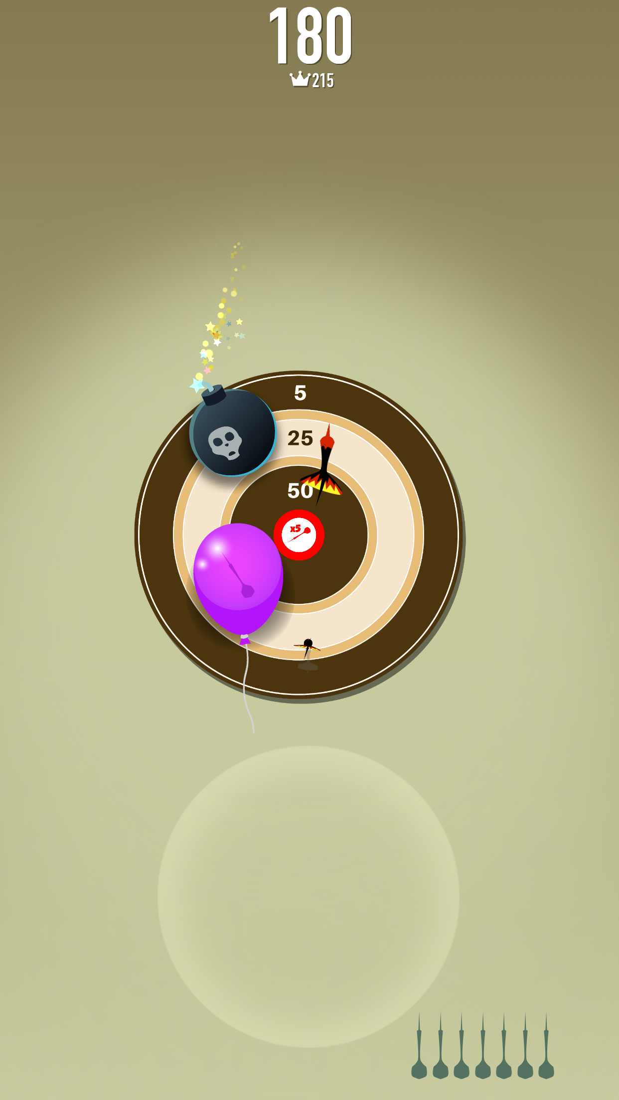 اسکرین شات 3 بازی Darts FRVR - Master of the Dar