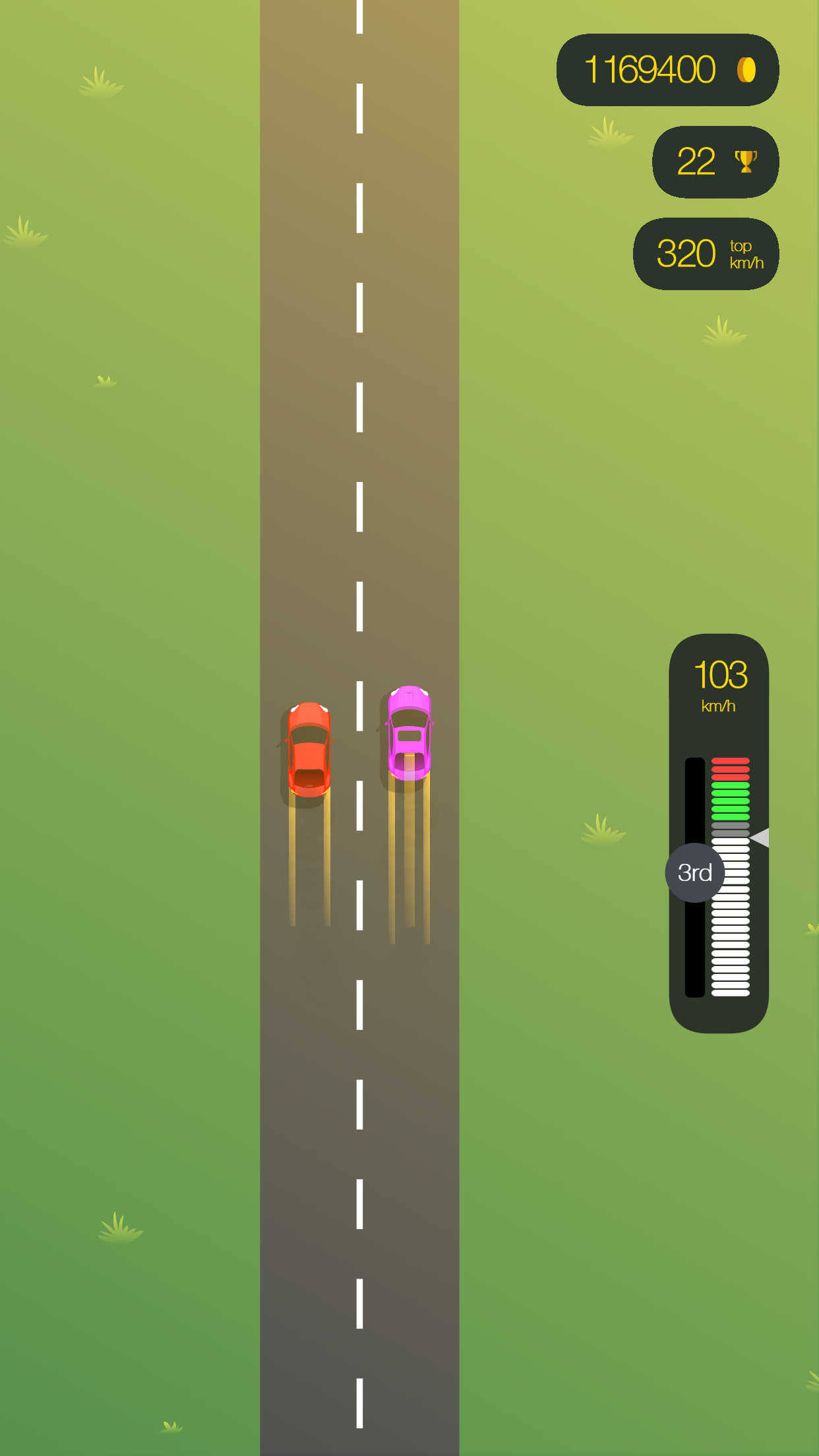 اسکرین شات 2 بازی Drag Race FRVR - Speed Racing