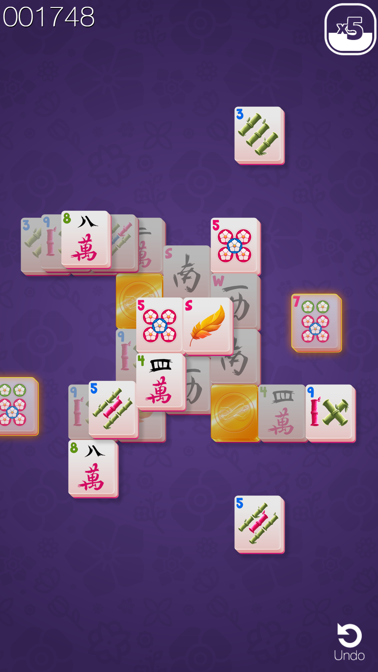 اسکرین شات 3 بازی Gold Mahjong FRVR