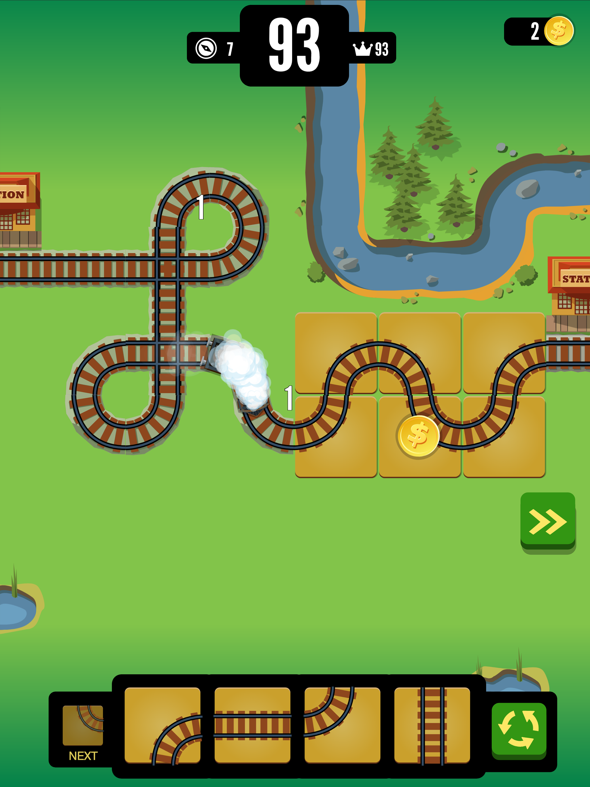 اسکرین شات 4 بازی Gold Train FRVR