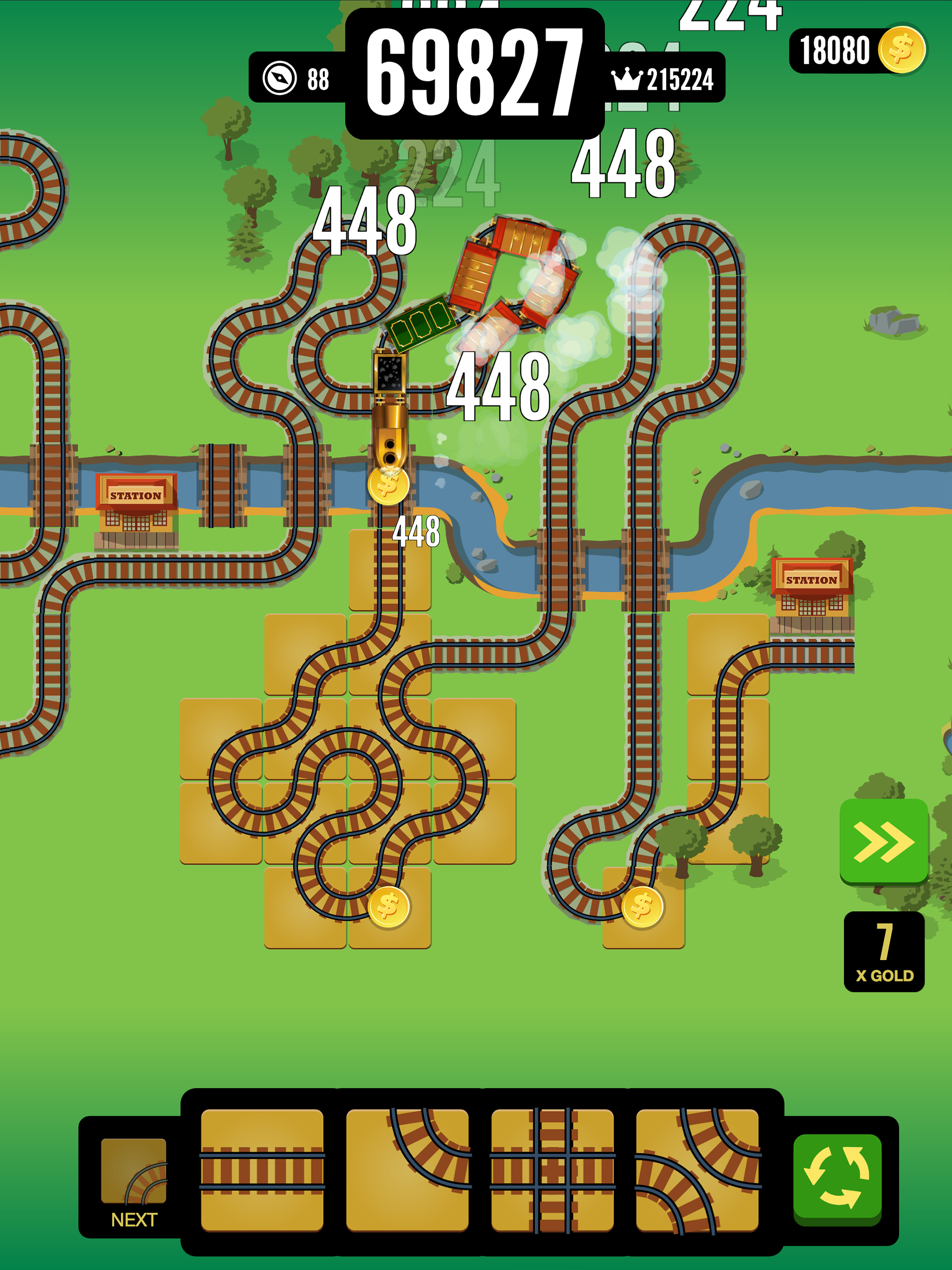 اسکرین شات 2 بازی Gold Train FRVR