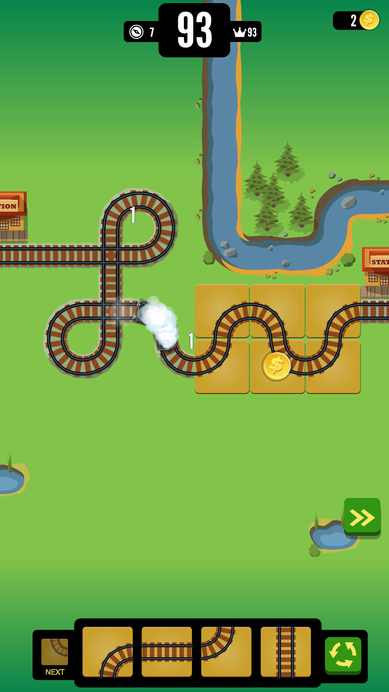 اسکرین شات 4 بازی Gold Train FRVR