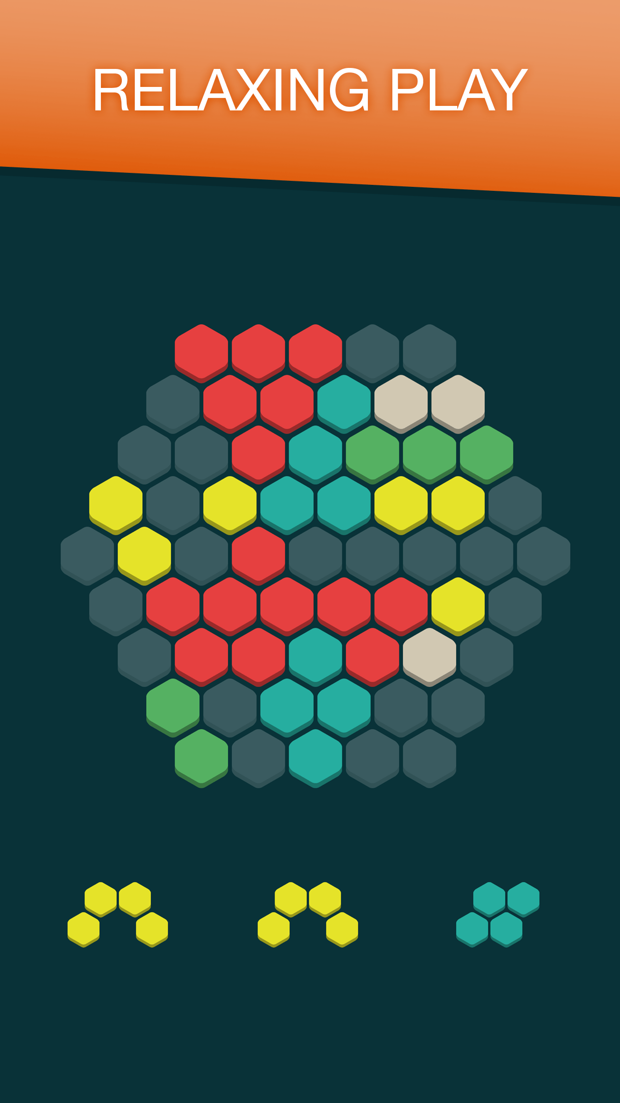 اسکرین شات 4 بازی Hex FRVR - Hexa Puzzle Board