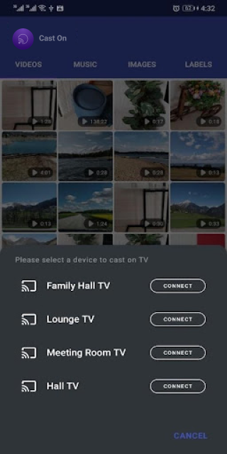 اسکرین شات 4 برنامه Cast On Any TV