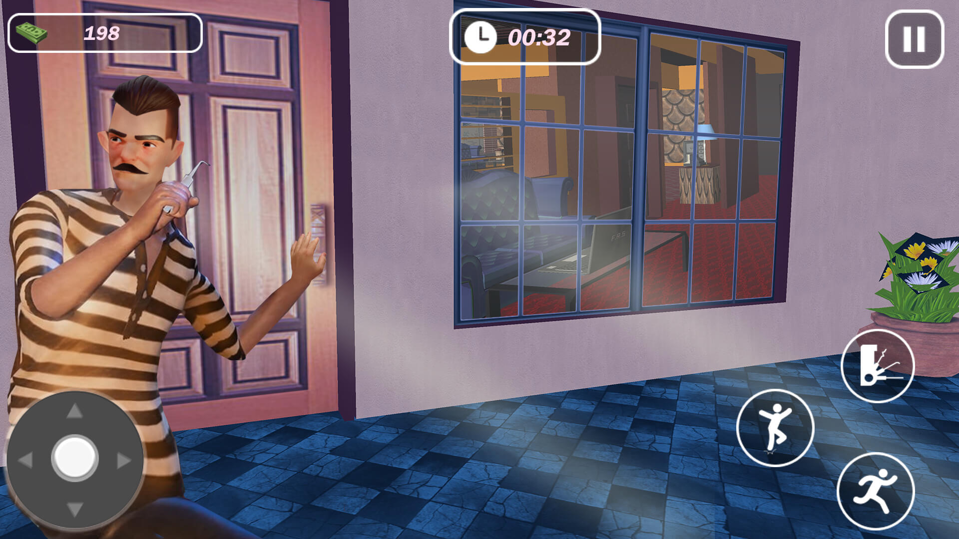 اسکرین شات 6 بازی Robbery Bob: Stealth Master