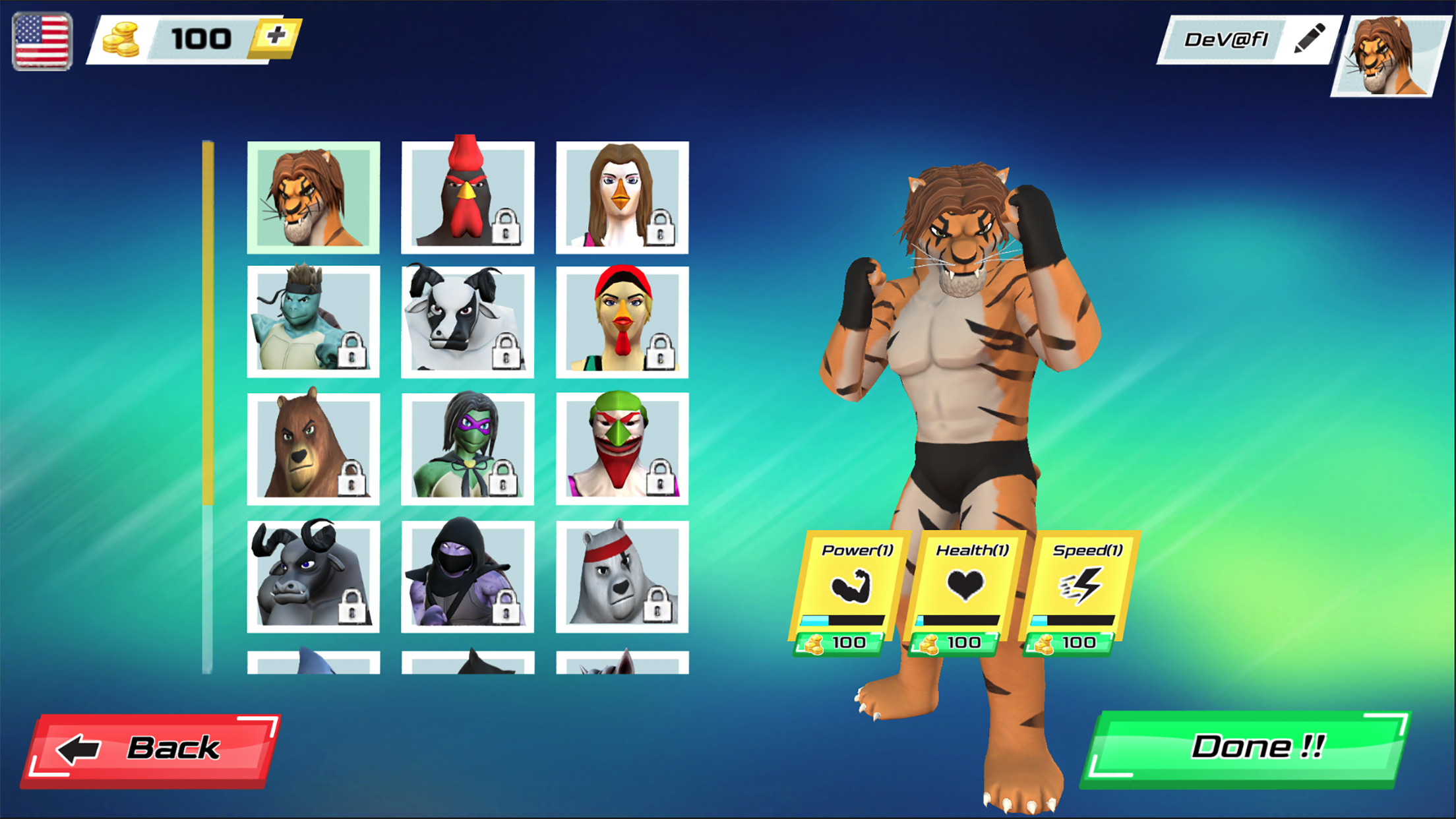 اسکرین شات 7 بازی Kung Fu Animal: Fighting Games