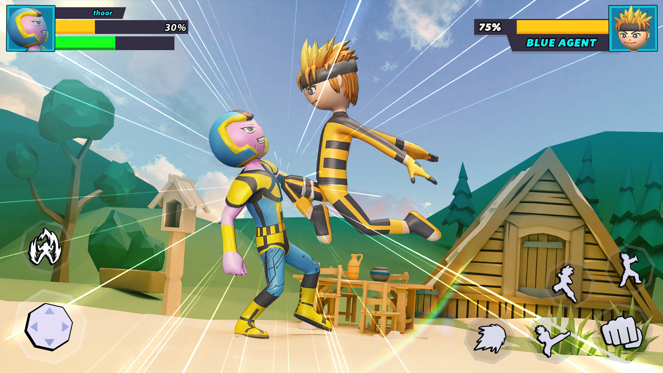 اسکرین شات 7 بازی Stick Fighters: Karate Heroes