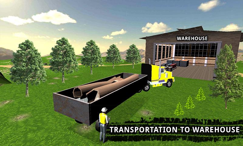اسکرین شات 4 بازی Cargo Truck Driver Game 3d