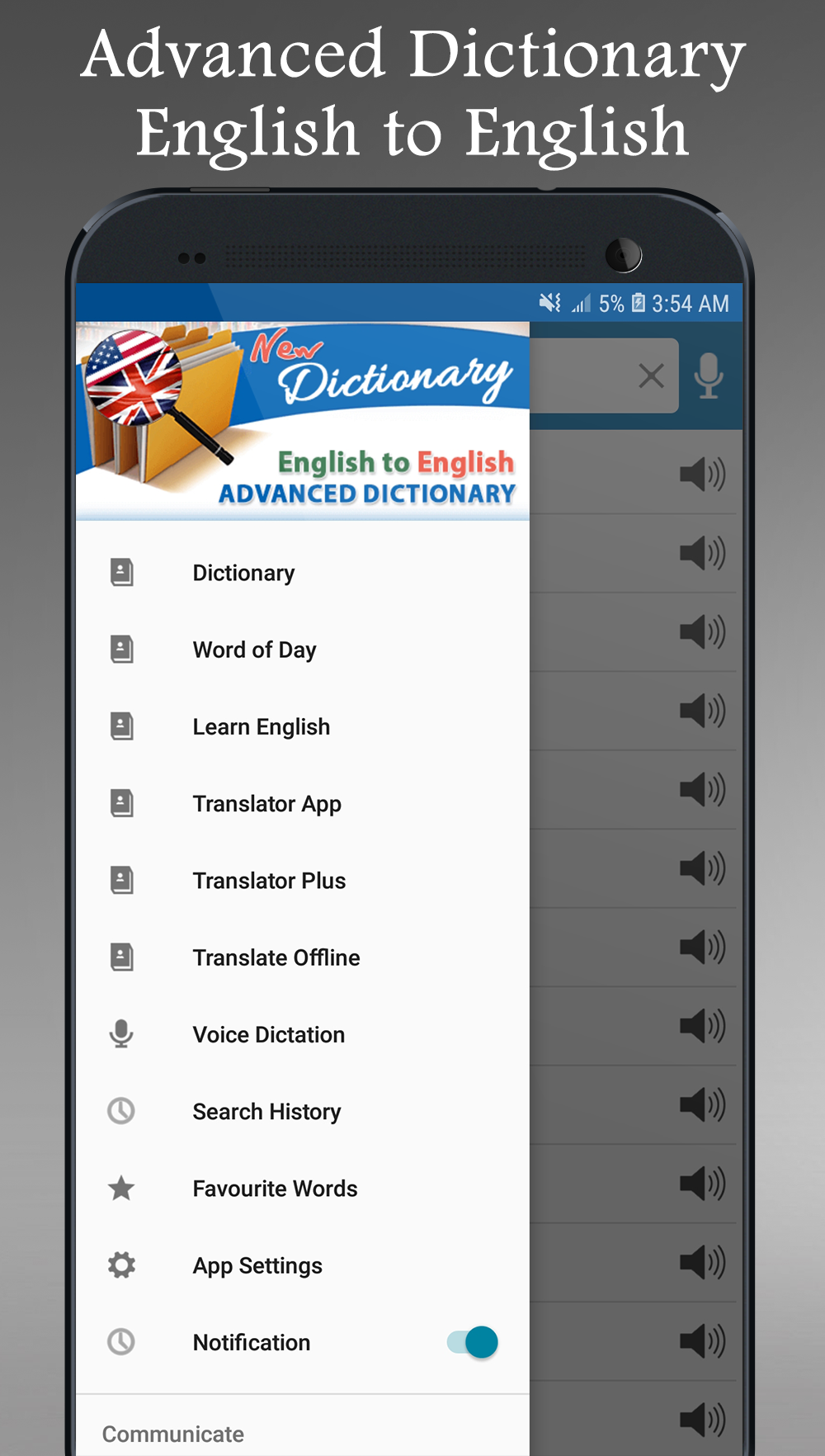 اسکرین شات 2 برنامه Offline English Dictionary