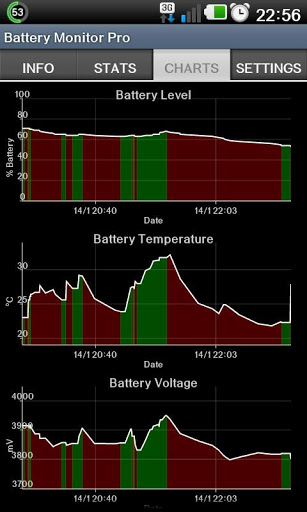 اسکرین شات 4 برنامه Battery Monitor Widget